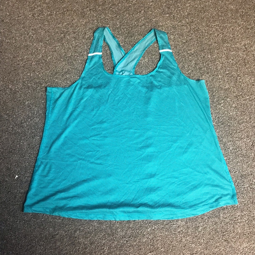 Teal Athletic Tank Top